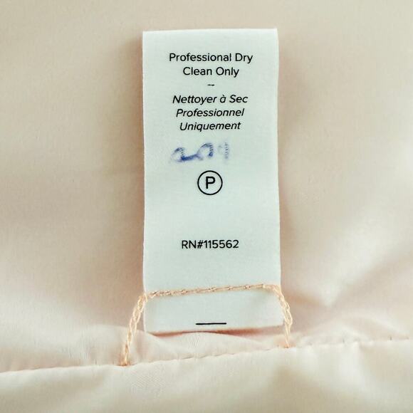 Cinq a Sept Wrap Tie Bia Panel Dress (Blush Pink Melon) 8 - Picture 6 of 6